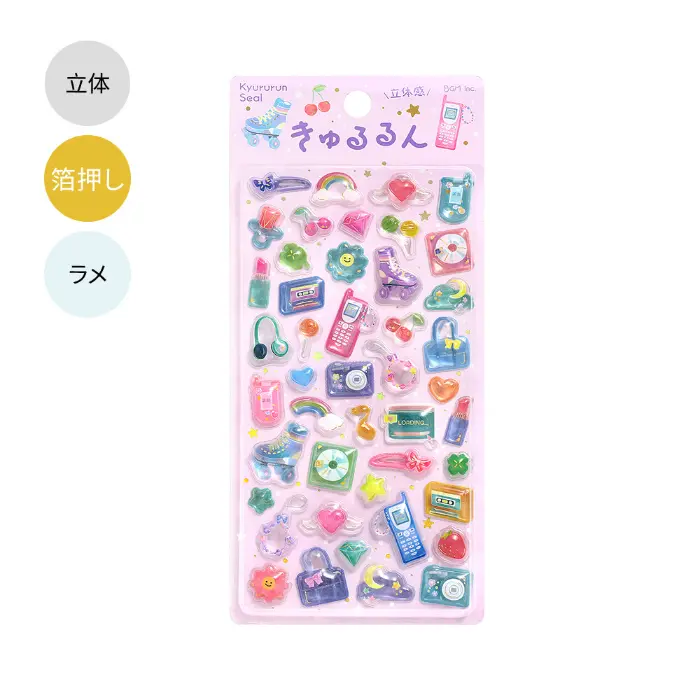 BGM – Kyururun Sticker Vol.4, New Retro