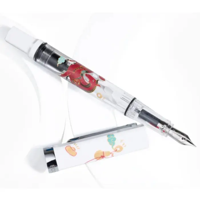 TWSBI – ECO White Horse, Pennino M (Medium) – Limited Edition