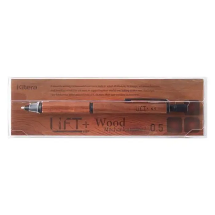 Kitera – LIFT+ Wood Mechanical Pencil 0.5mm Walnut