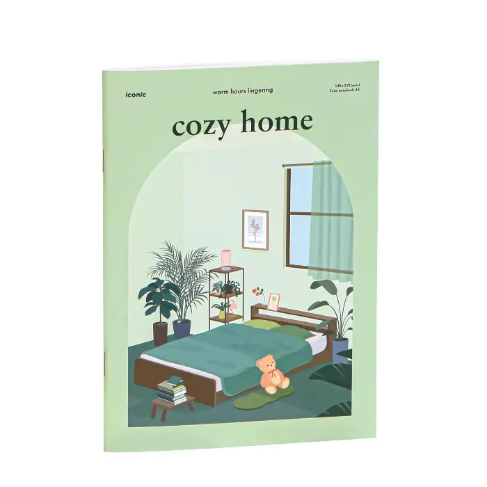 Iconic – Haru A5 Notebook Lined 01 Cozy Home