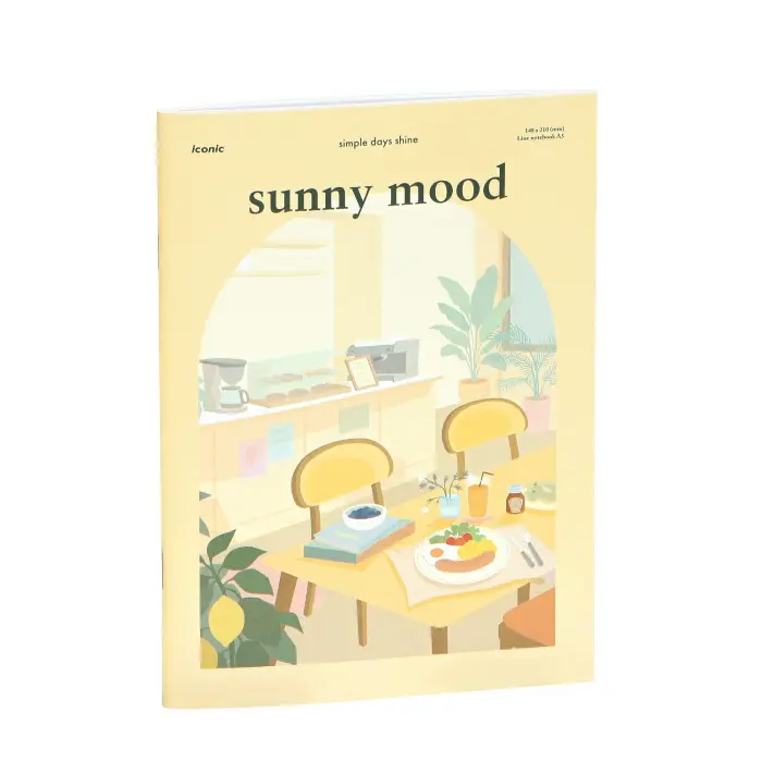 Iconic – Haru A5 Notebook Lined 02 Sunny Mood
