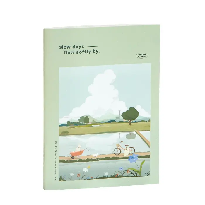 Iconic – Ilsangjip A5 Notebook Lined 06 Slow Days