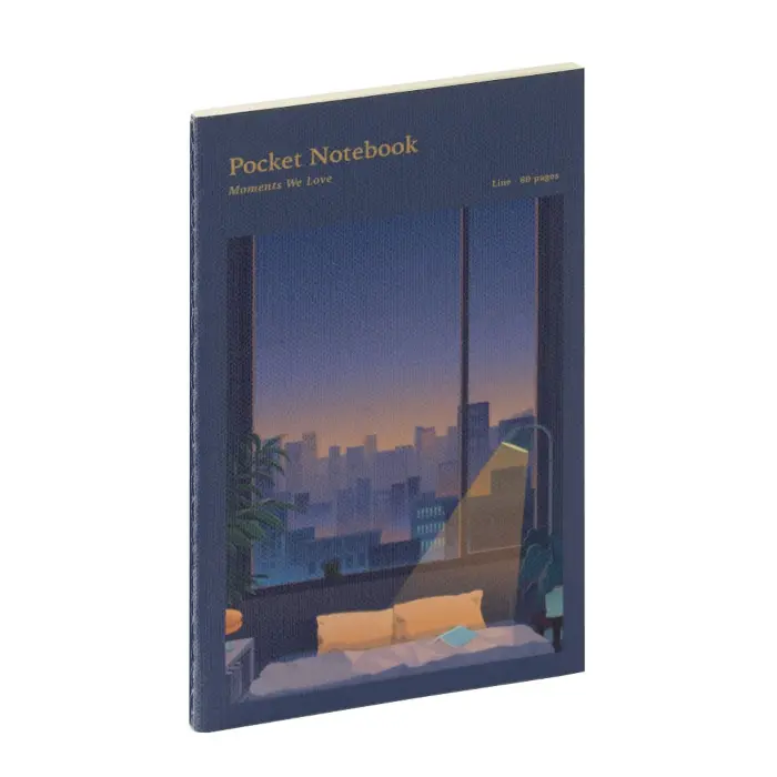 Iconic – Pocket Notebook v.3, Lined 7mm, 01 City Light