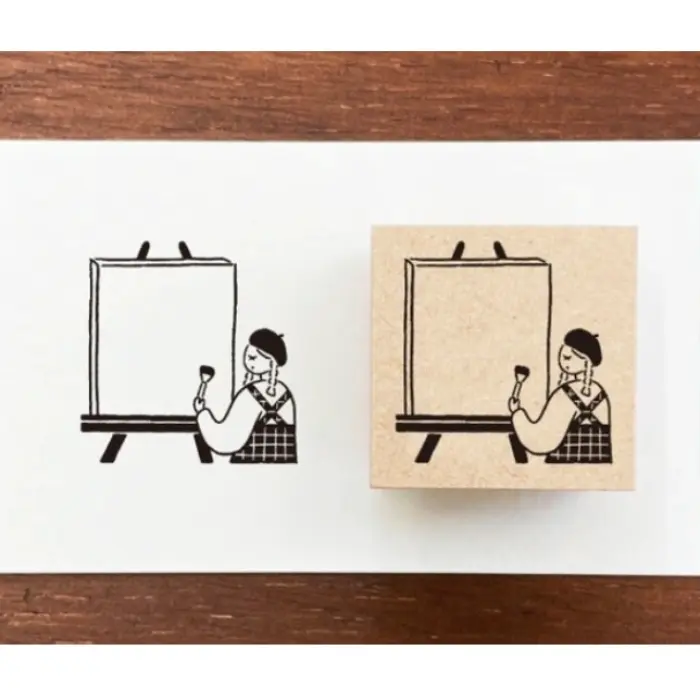Stamp Marche – Timbro Frame Marl-chan S Drawing