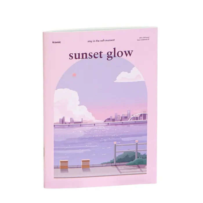 Iconic – Ilsangjip A5 Notebook Lined 07 Sunset Glow