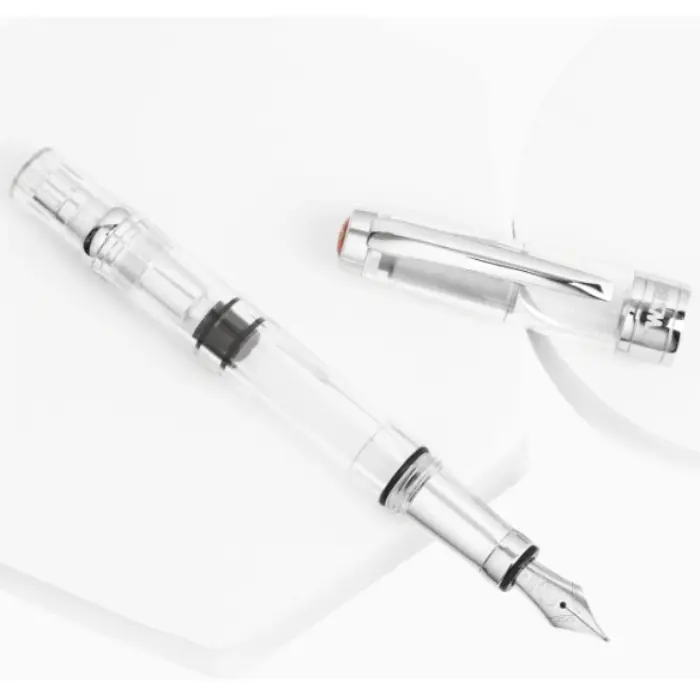 TWSBI – Diamond 580AL Silver, Pennino EF (Extra Fine)