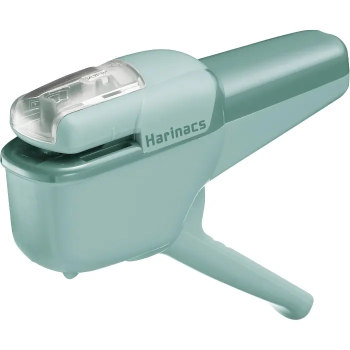 Kokuyo – Harinax Needleless Stapler Handy, 10 sheets, Green Blue