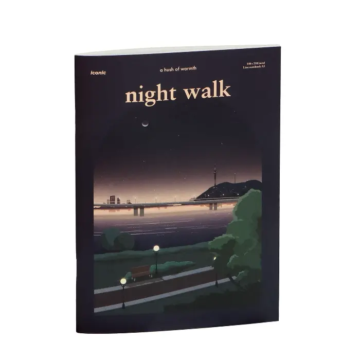 Iconic – Ilsangjip A5 Notebook Lined 08 Night Walk