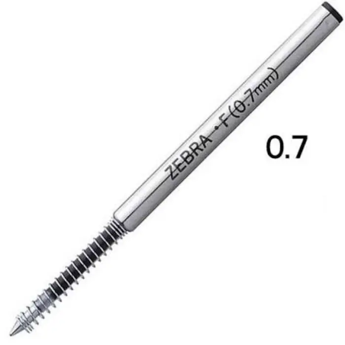 Zebra – Ricarica Fortia 300, 0.7mm, Black