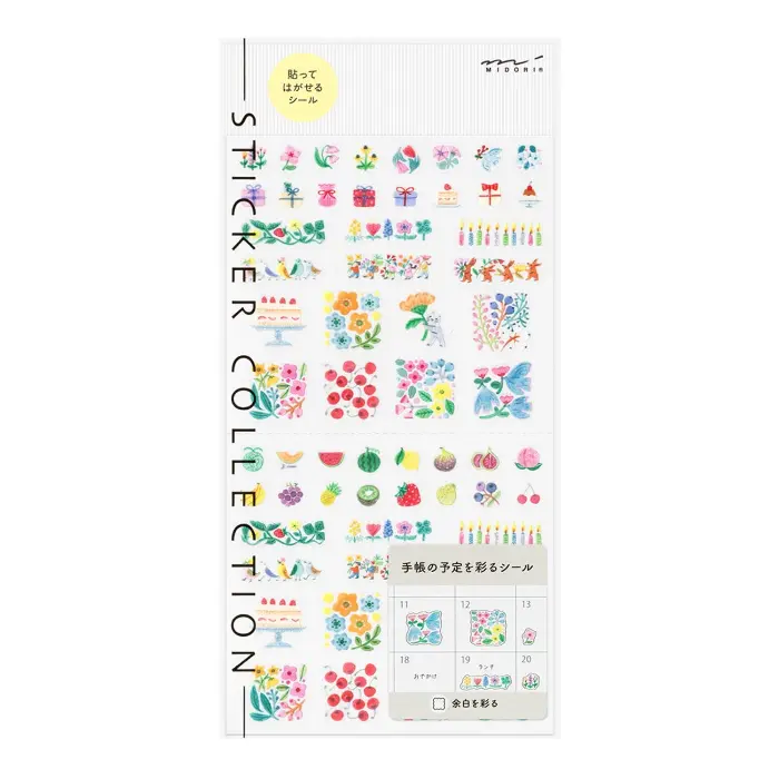 Midori – Sticker 2741 Margin Flower
