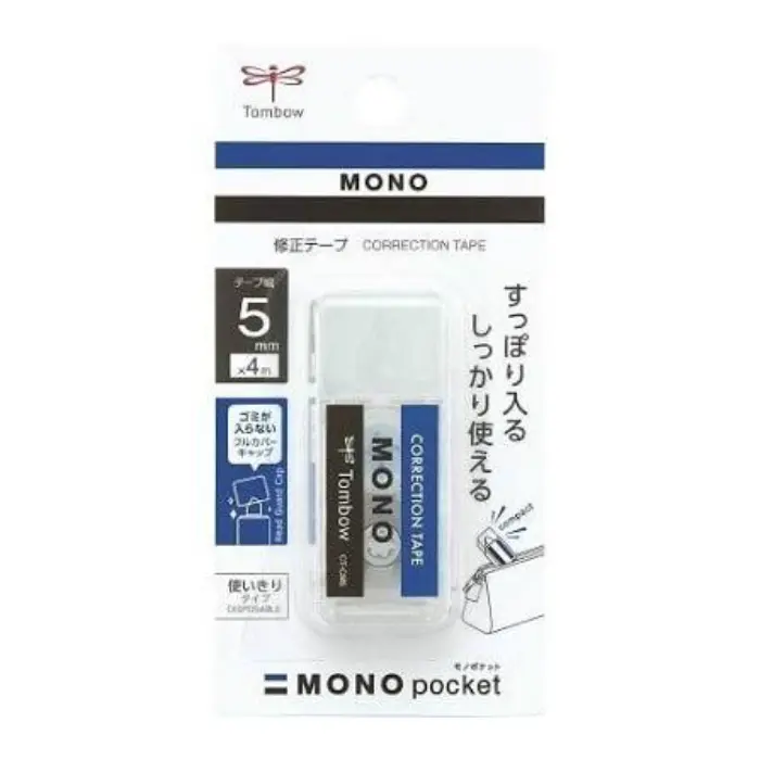 Tombow – Nastro correttore Mono Pocket, Mono Color