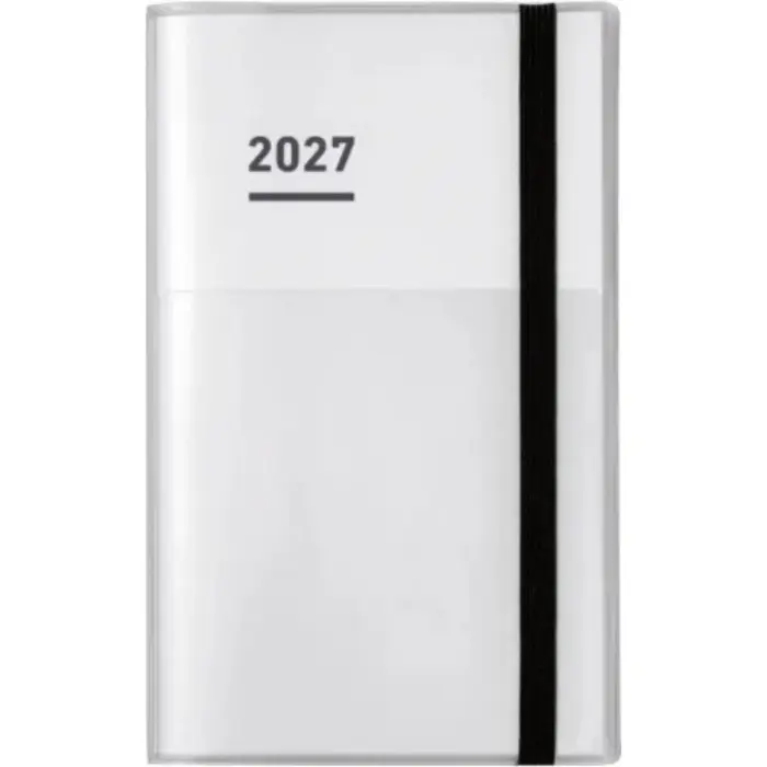 Kokuyo – Jibun Techo 2027 First Kit A5 Slim, Gennaio 2027 – Dicembre 2027, Bianco