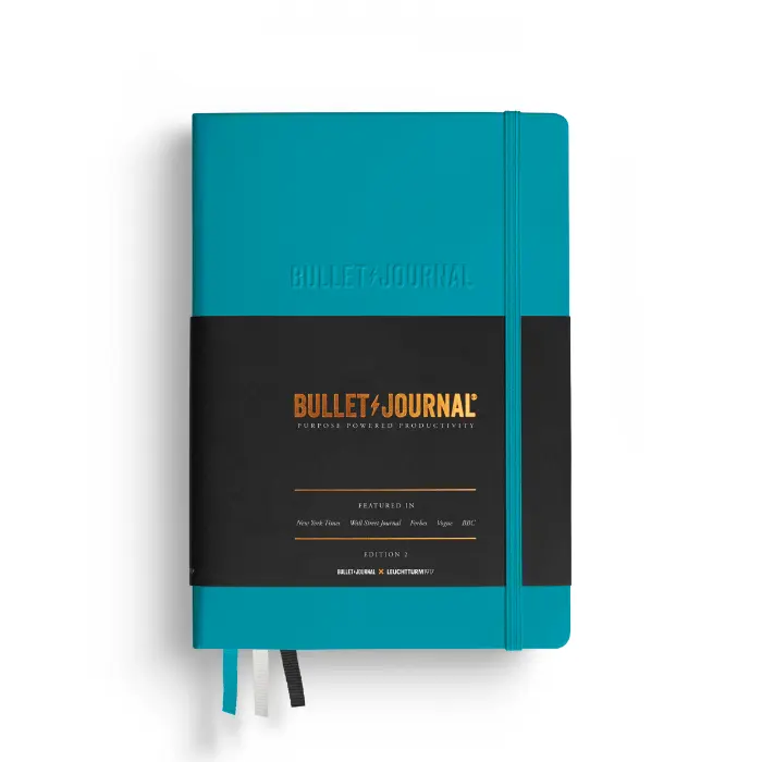 Leuchtturm1917 – Bullet Journal Edition 2, Medium A5, Hardcover, Dotted, Turquoise