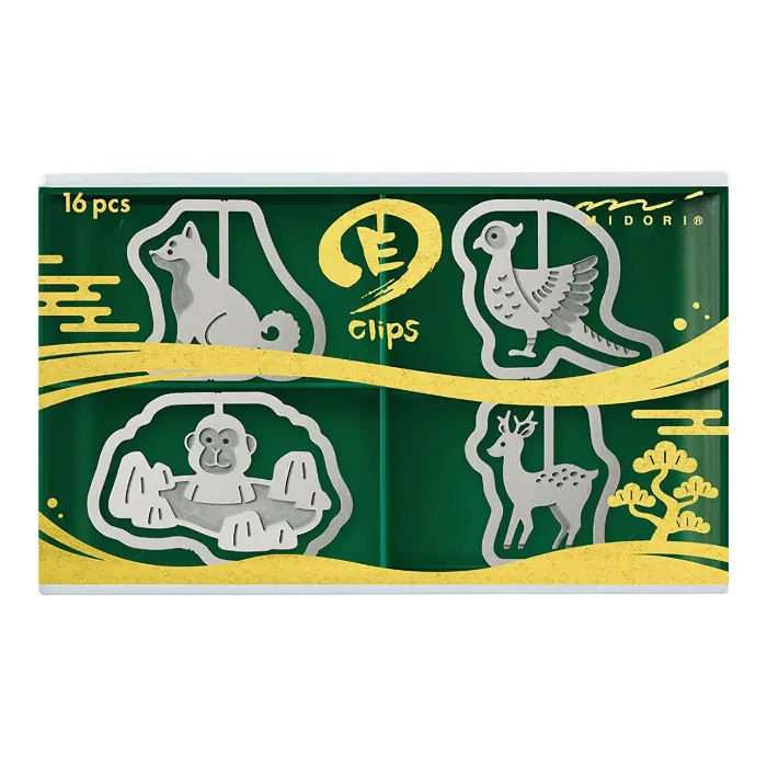 Midori – Etching Clips Japanese Animal