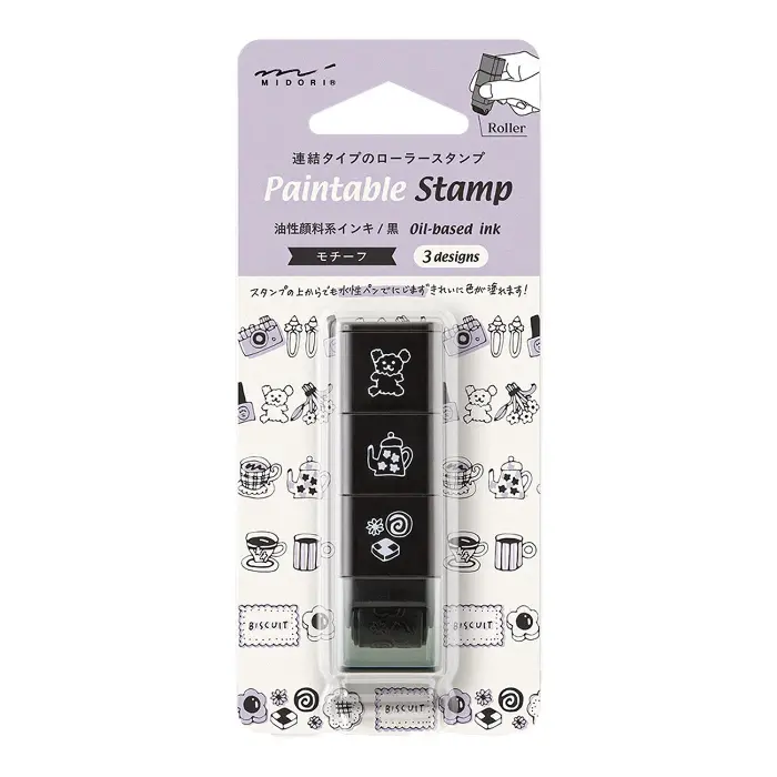 Midori – Paintable Stamp Roller Motif
