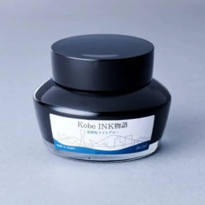 Nagasawa – Kobe INK Monogatari #38 Kitano-zaka Night-blue – Inchiostro per Stilografica