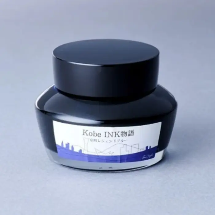 Nagasawa – Kobe INK Monogatari #50 Kyomachi Legend Blue – Inchiostro per Stilografica