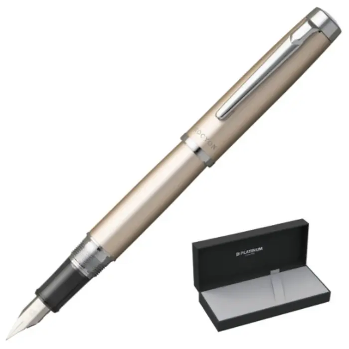 Platinum – Procyon Luster Champagne Gold M (Penna Stilografica)