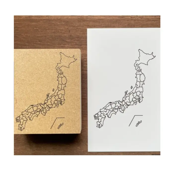 Stamp Marche – Timbro Mappa del Giappone