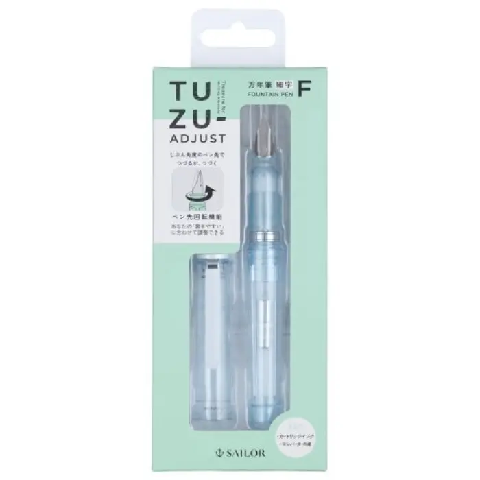 Sailor – TUZU ADJUST Fountain Pen, Fine Nib, Crystal Sky (Glassy Limited Edition)