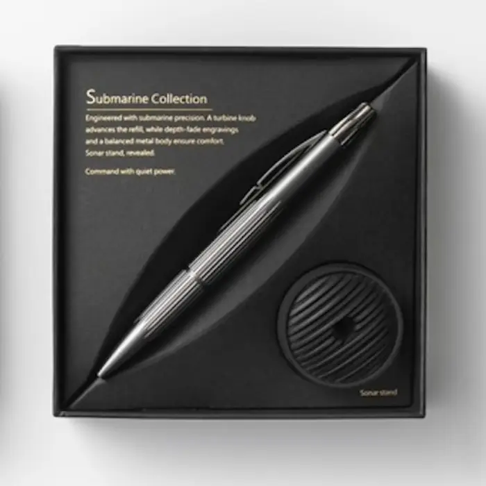TaG – Set Penna a Sfera Submarine 0.5mm, Black