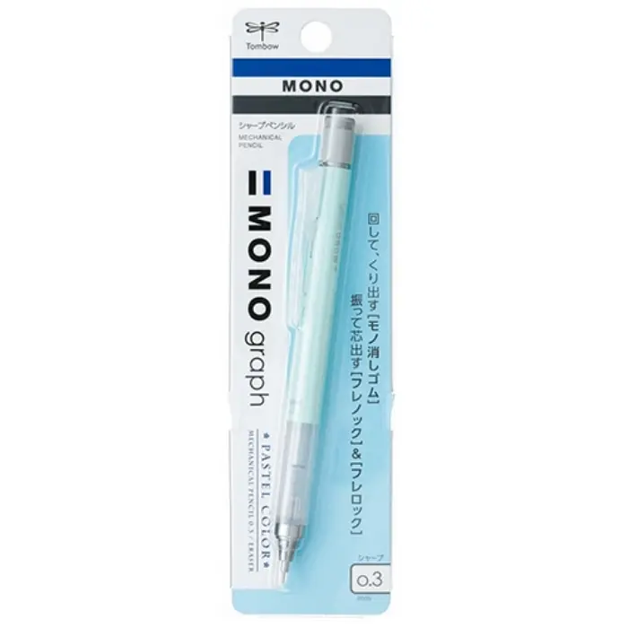Tombow – Mono Graph Pastel Color 0.3mm, Mint Green