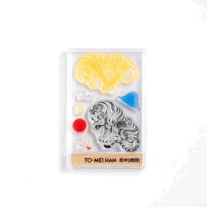 Tri-gram – TO-MEI HAN Clear Stamp Jakuchu [Tiger] (SH-11)