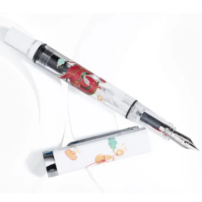 TWSBI – Eco White Horse, Pennino EF (Extra Fine) – Limited Edition