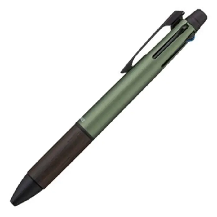 Uni Mitsubishi – Penna Multifunzione Pure Malt Jetstream Inside 4&1, 0.5 mm, Forest Green