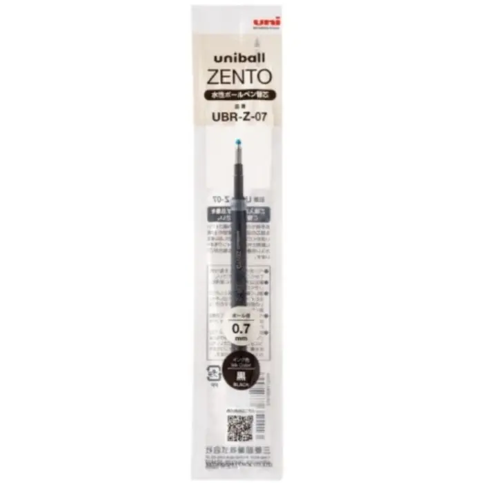 Uni Mitsubishi – Ricarica Uni-ball Zento 0.7 mm, Nero