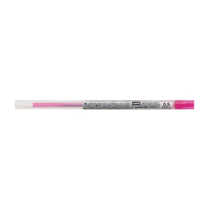 Uni Mitsubishi – Style Fit Gel Ink Ballpoint Pen Refill 0.5mm, Baby Pink