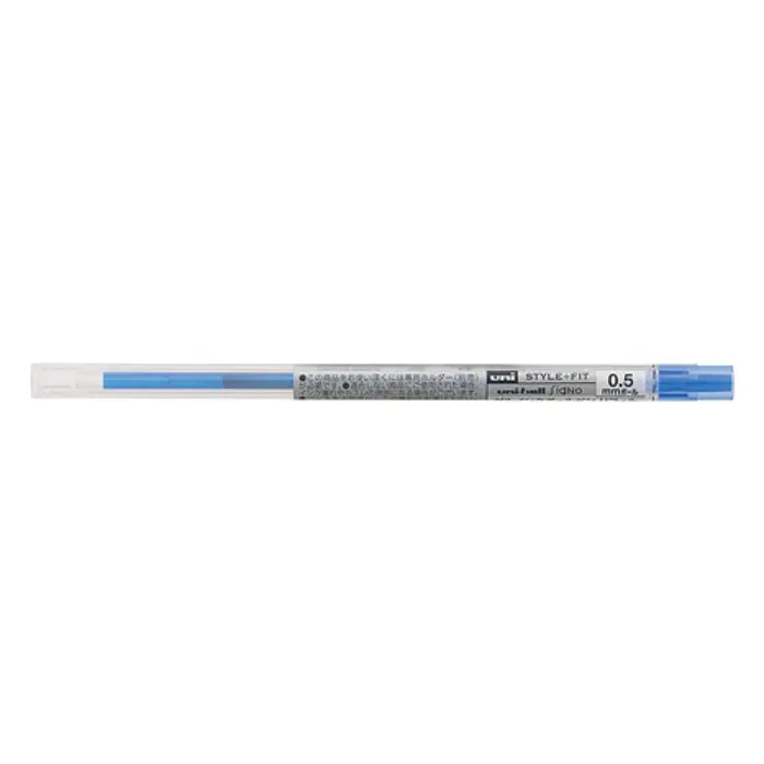 Uni Mitsubishi – Style Fit Gel Ink Ballpoint Pen Refill 0.5mm, Blue