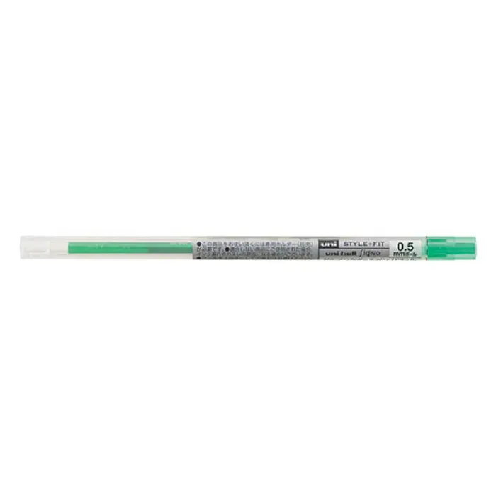 Uni Mitsubishi – Style Fit Gel Ink Ballpoint Pen Refill 0.5mm, Green