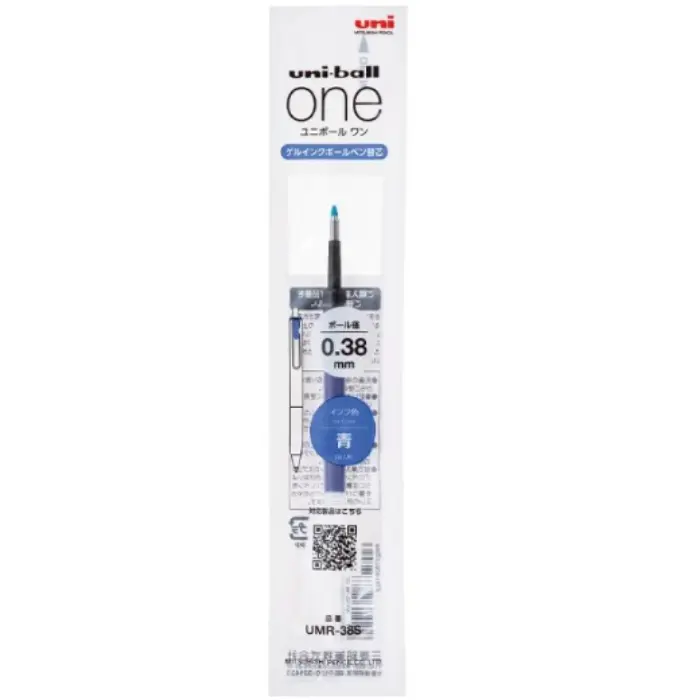 Uni Mitsubishi – Ricarica Uni-ball One 0.38mm, Blu