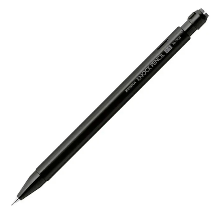 Zebra – Knock Pencil M-1700, Portamine 0.5mm, Black