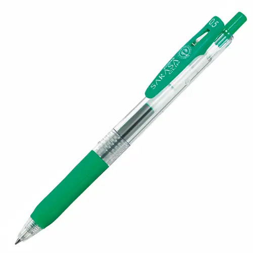 Zebra – Sarasa Clip 0.5mm Green