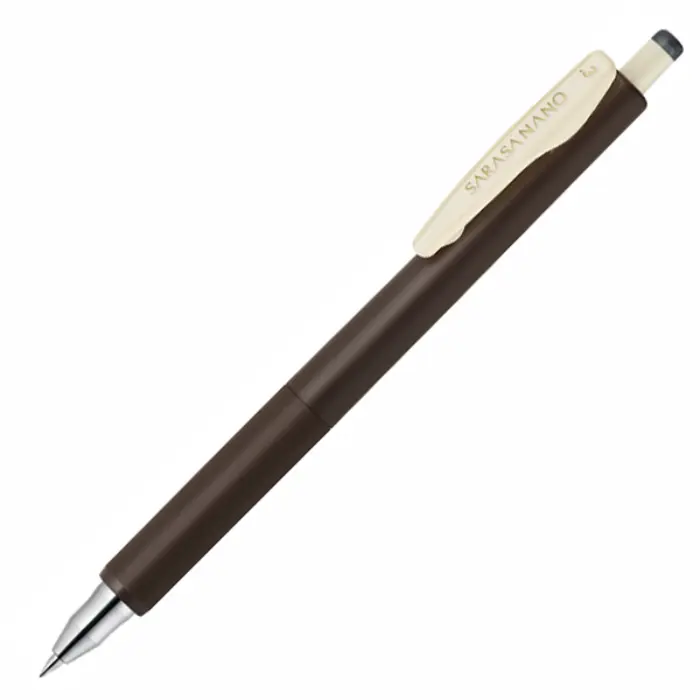 Zebra – Sarasa Nano 0.3mm, Brown Gray