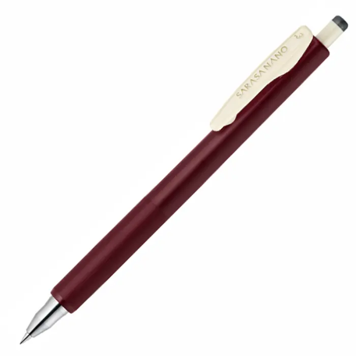 Zebra – Sarasa Nano 0.3mm, Red Black