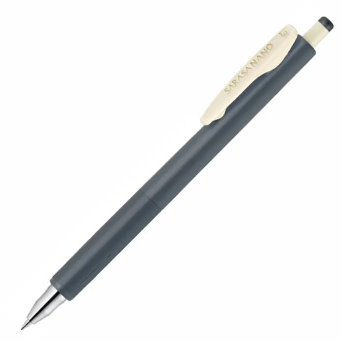 Zebra – Sarasa Nano 0.3mm, Dark Gray
